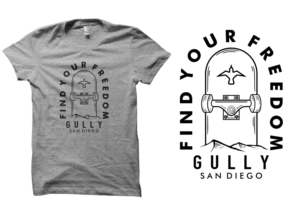 Diseño de Camiseta por a.o.d para Gully Surf Corp. | Diseño #15308471