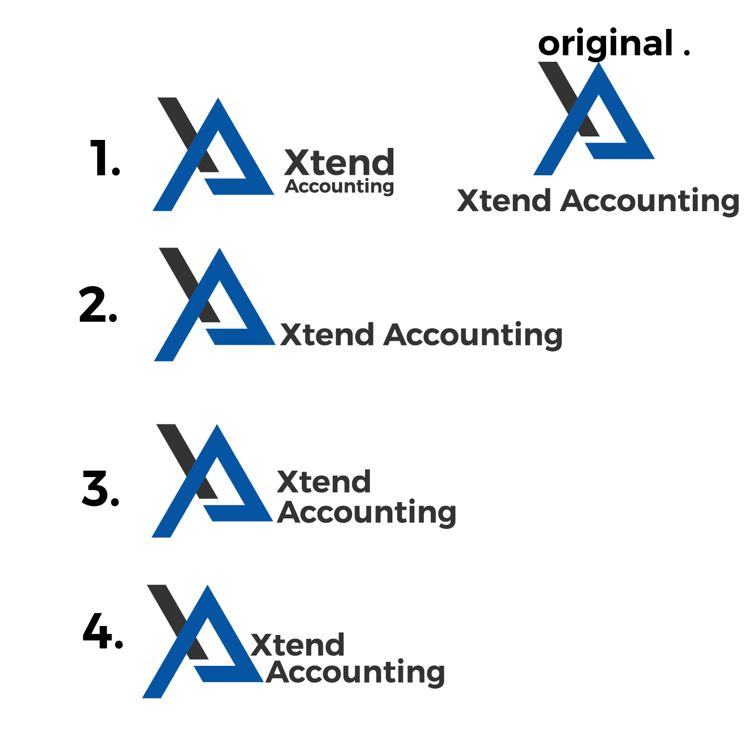 Diseño de Logo por Decos Studio para Xtend Accounting | Diseño #13008403