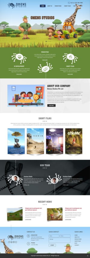 Web Design by pb for this project | Design: #12569579