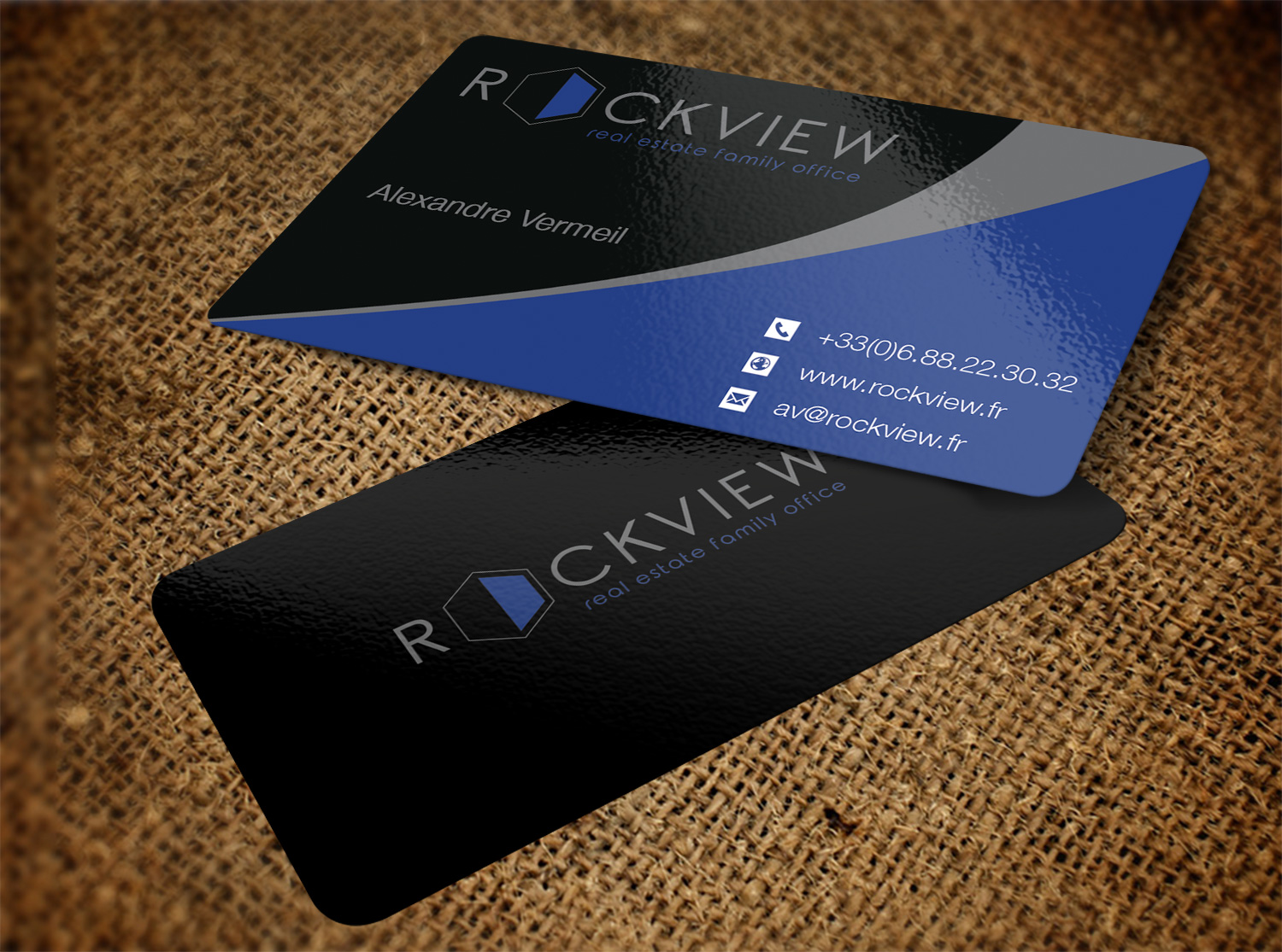 Visitenkarten-Design von Pixi Dust für ROCKVIEW | Design #12493112