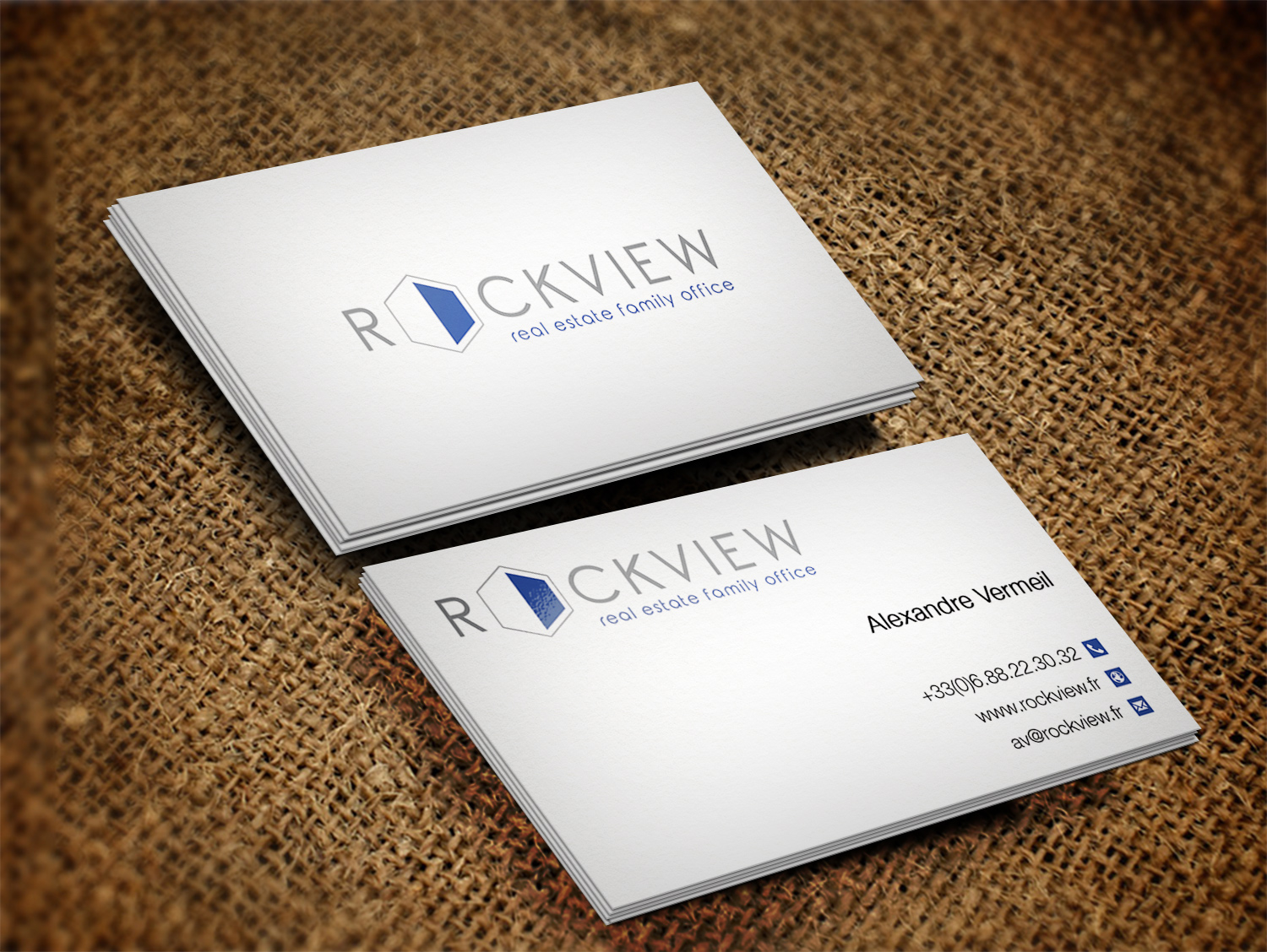 Visitenkarten-Design von Pixi Dust für ROCKVIEW | Design #12493121