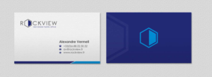 Business Card Design by INDIAN_Ashok for ROCKVIEW | Design: #12492233