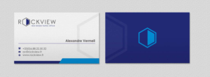 Business Card Design by INDIAN_Ashok for ROCKVIEW | Design: #12492235