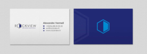 Business Card Design by INDIAN_Ashok for ROCKVIEW | Design: #12492236