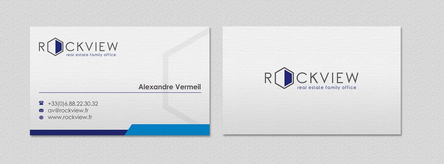 Visitenkarten-Design von INDIAN_Ashok für ROCKVIEW | Design #12492239