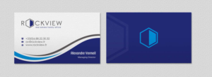 Business Card Design by INDIAN_Ashok for ROCKVIEW | Design: #12492240
