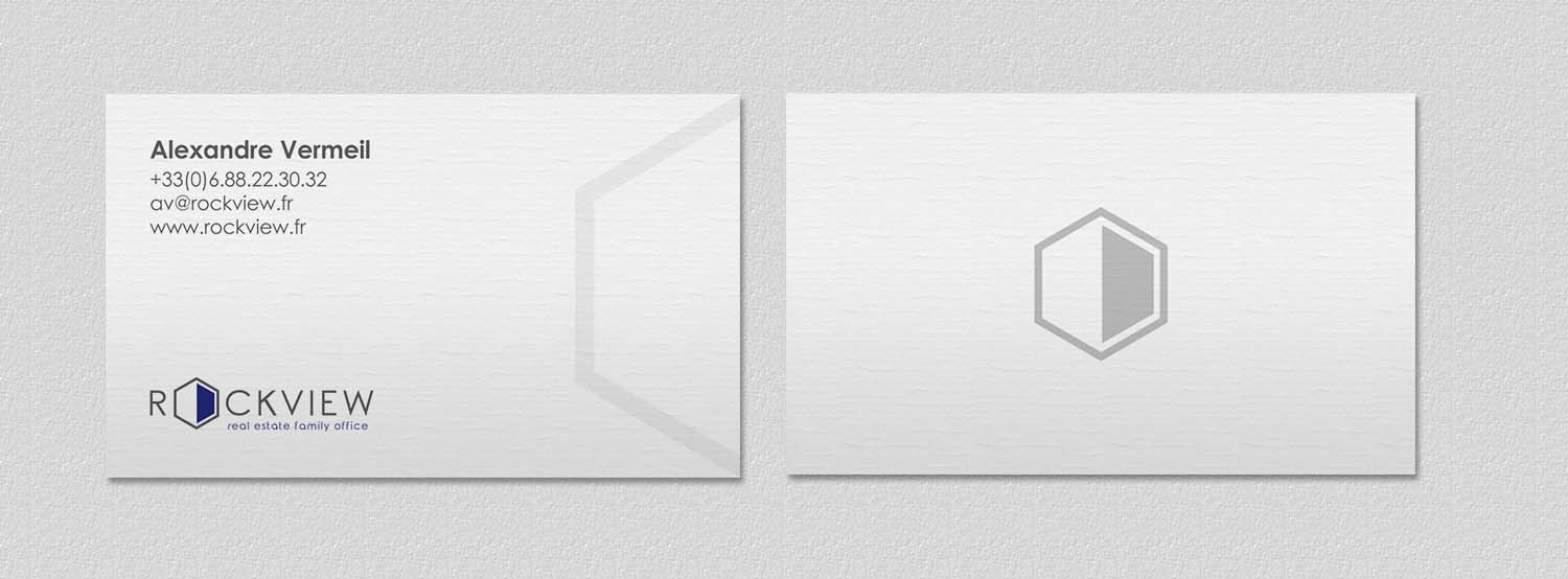 Business Card Design by INDIAN_Ashok for ROCKVIEW | Design #12492241