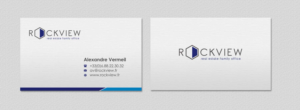 Business Card Design by INDIAN_Ashok for ROCKVIEW | Design: #12492242