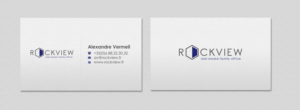 Business Card Design by INDIAN_Ashok for ROCKVIEW | Design: #12492246