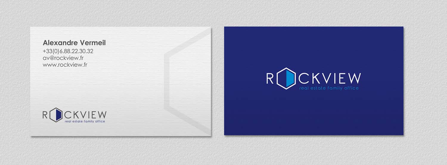 Visitenkarten-Design von INDIAN_Ashok für ROCKVIEW | Design #12492250