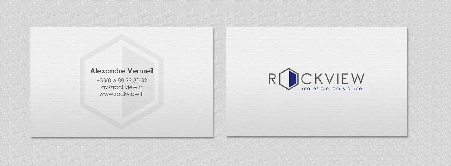 Business Card Design by INDIAN_Ashok for ROCKVIEW | Design #12492252