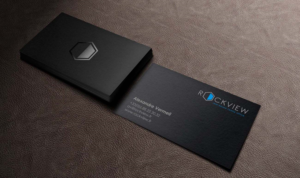 Business Card Design by INDIAN_Ashok for ROCKVIEW | Design: #12492518