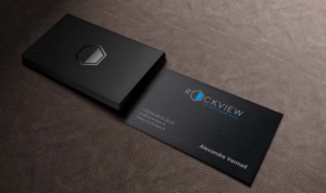 Business Card Design by INDIAN_Ashok for ROCKVIEW | Design: #12492519