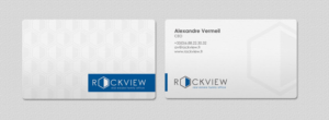 Business Card Design by INDIAN_Ashok for ROCKVIEW | Design: #12517258