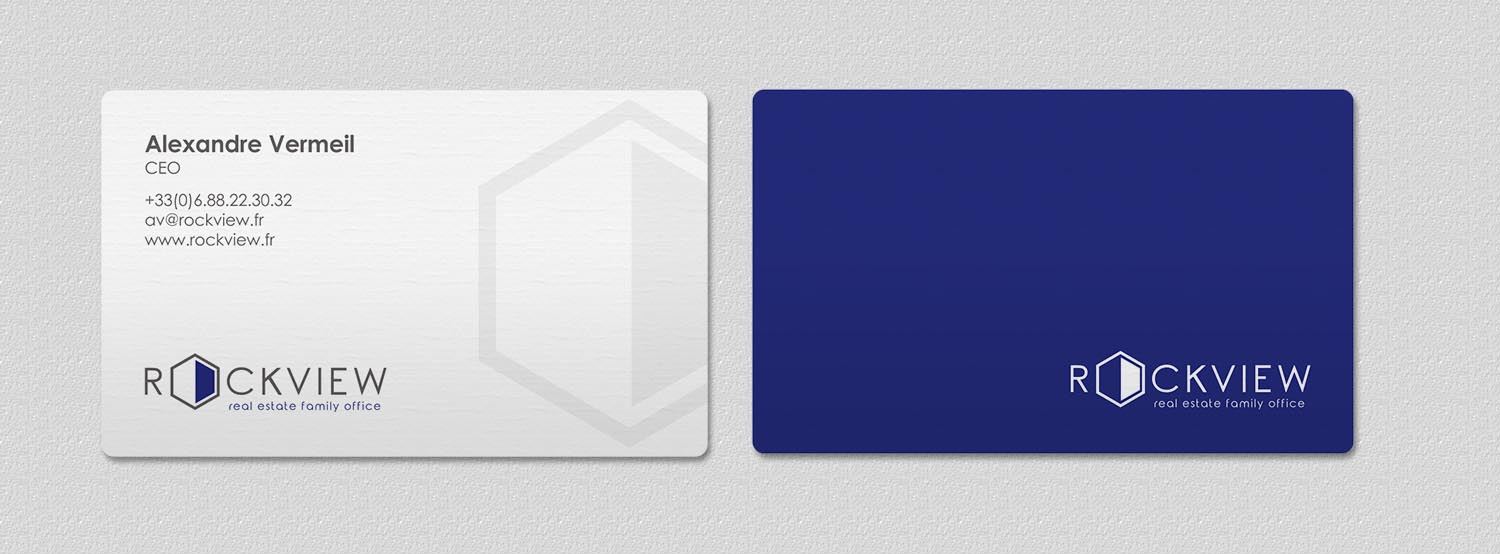 Visitenkarten-Design von INDIAN_Ashok für ROCKVIEW | Design #12517283