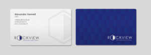 Diseño de Tarjeta de Presentación por INDIAN_Ashok para ROCKVIEW | Diseño: #12517286