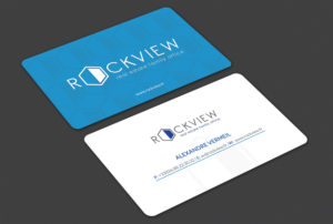Business Card Design by Alaminenterprise for ROCKVIEW | Design #12492699
