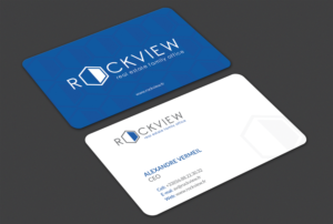Visitenkarten-Design von Alaminenterprise für ROCKVIEW | Design: #12502474