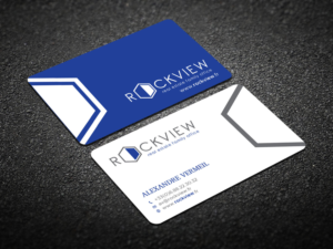 Business Card Design by Verified artistry (Design garden) for ROCKVIEW | Design: #12494626