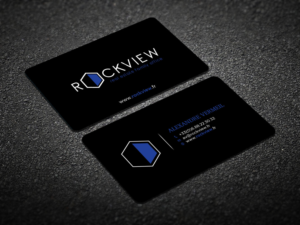 Business Card Design by Verified artistry (Design garden) for ROCKVIEW | Design: #12494627