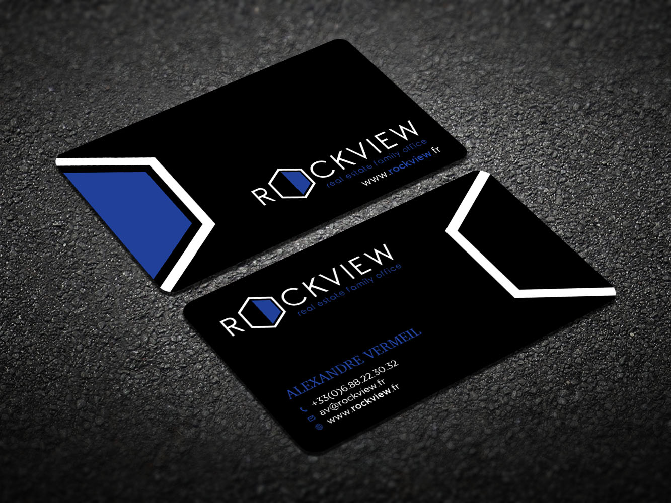 Visitenkarten-Design von Verified artistry (Design garden) für ROCKVIEW | Design #12494630