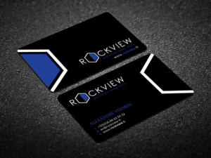 Business Card Design by Verified artistry (Design garden) for ROCKVIEW | Design: #12494630