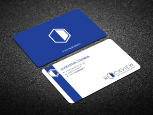 Business Card Design by Verified artistry (Design garden) for ROCKVIEW | Design: #12494631