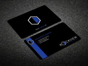 Business Card Design by Verified artistry (Design garden) for ROCKVIEW | Design: #12494632