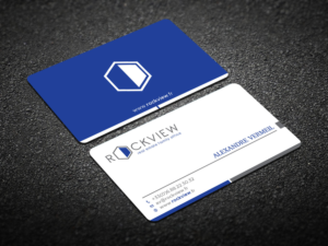 Business Card Design by Verified artistry (Design garden) for ROCKVIEW | Design: #12494634