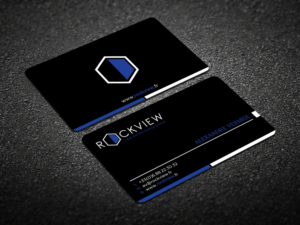 Business Card Design by Verified artistry (Design garden) for ROCKVIEW | Design: #12494635