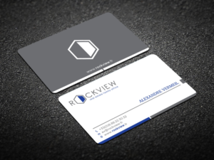 Business Card Design by Verified artistry (Design garden) for ROCKVIEW | Design: #12494637