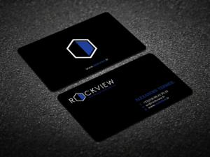 Business Card Design by Verified artistry (Design garden) for ROCKVIEW | Design: #12494651