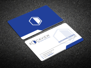 Business Card Design by Verified artistry (Design garden) for ROCKVIEW | Design: #12503968