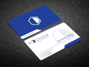 Business Card Design by Verified artistry (Design garden) for ROCKVIEW | Design: #12503969