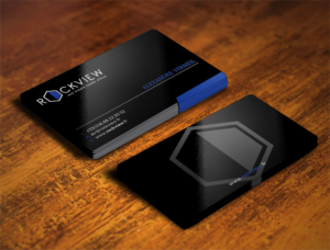 Business Card Design by Verified artistry (Design garden) for ROCKVIEW | Design: #12513047