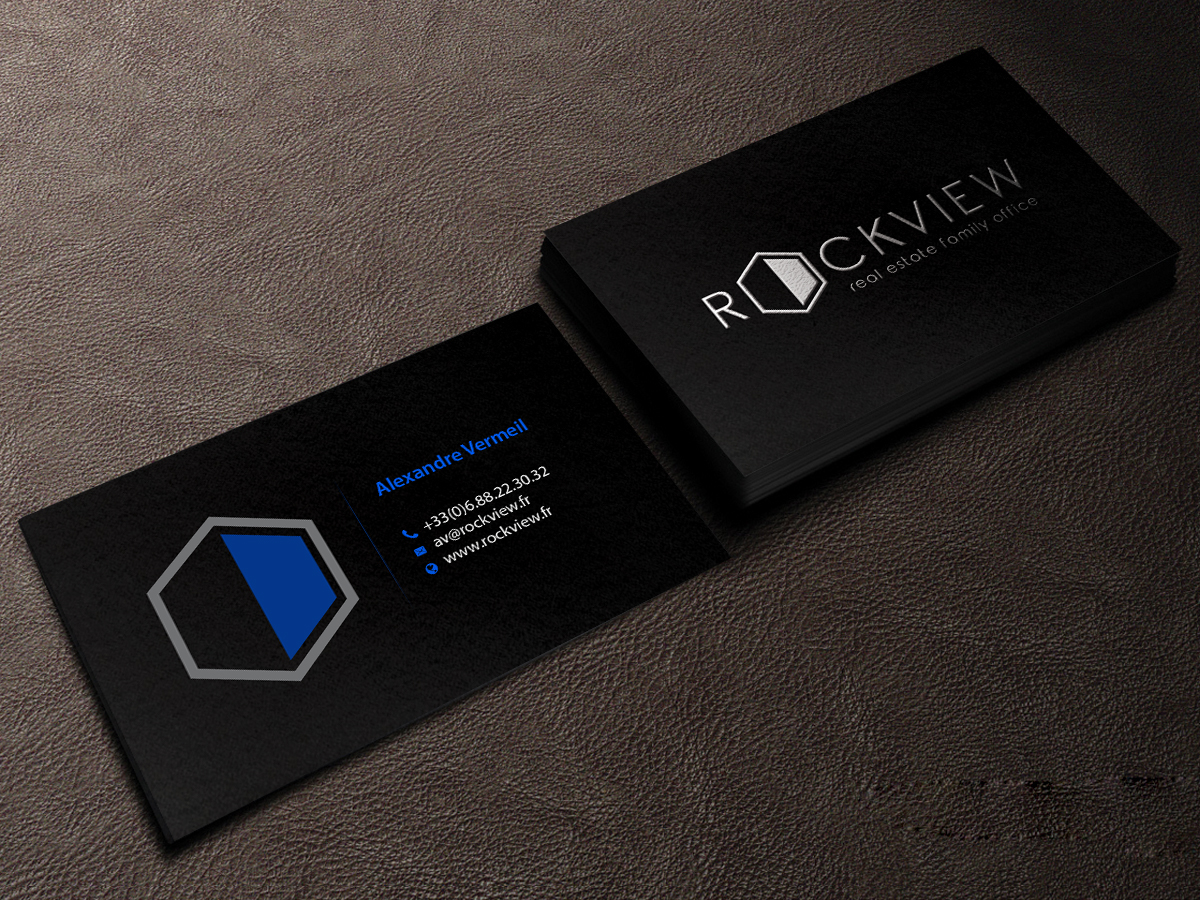 Diseño de Tarjeta de Presentación por Creations Box 2015 para ROCKVIEW | Diseño #12499318