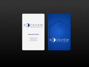 Visitenkarten-Design von Creations Box 2015 für ROCKVIEW | Design: #12499320