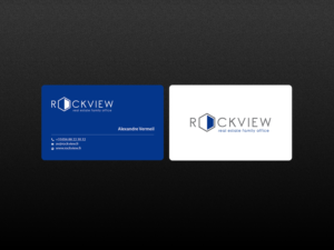 Diseño de Tarjeta de Presentación por Creations Box 2015 para ROCKVIEW | Diseño: #12499321