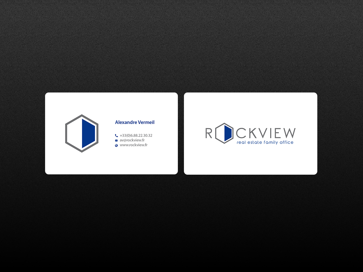 Diseño de Tarjeta de Presentación por Creations Box 2015 para ROCKVIEW | Diseño #12499323