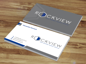 Diseño de Tarjeta de Presentación por Creations Box 2015 para ROCKVIEW | Diseño: #12499327