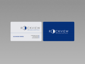 Diseño de Tarjeta de Presentación por Creations Box 2015 para ROCKVIEW | Diseño: #12499334