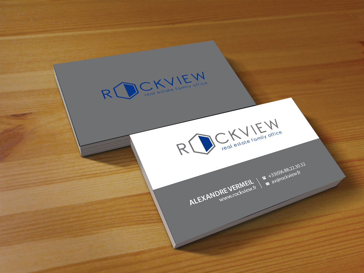 Diseño de Tarjeta de Presentación por Creations Box 2015 para ROCKVIEW | Diseño #12499336
