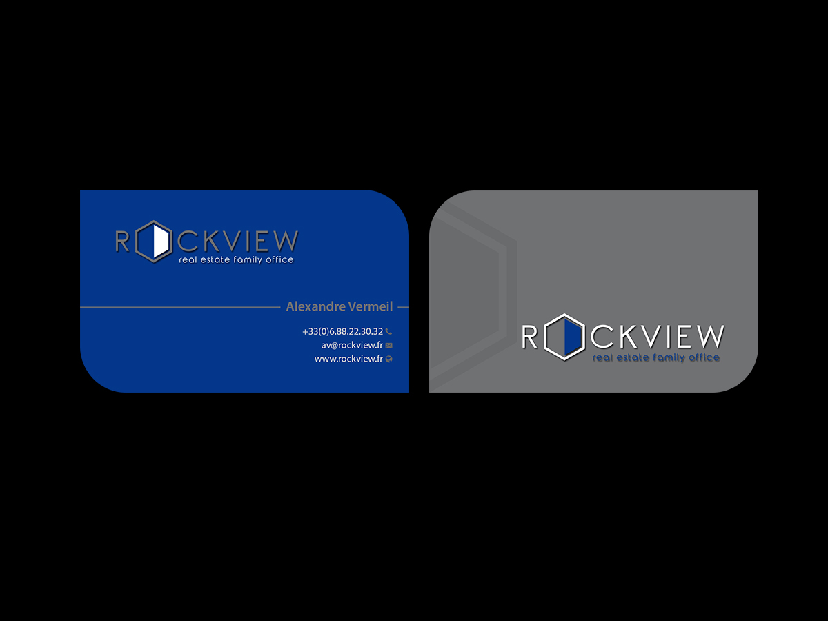 Diseño de Tarjeta de Presentación por Creations Box 2015 para ROCKVIEW | Diseño #12499338