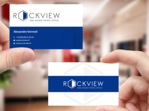 Visitenkarten-Design von Creations Box 2015 für ROCKVIEW | Design: #12499342