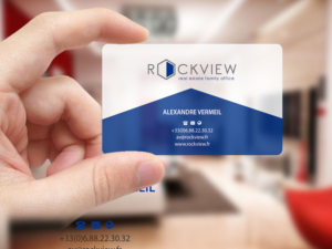 Visitenkarten-Design von Creations Box 2015 für ROCKVIEW | Design: #12499348