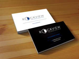 Visitenkarten-Design von Creations Box 2015 für ROCKVIEW | Design: #12499350