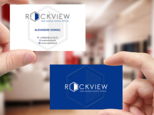 Visitenkarten-Design von Creations Box 2015 für ROCKVIEW | Design: #12499352