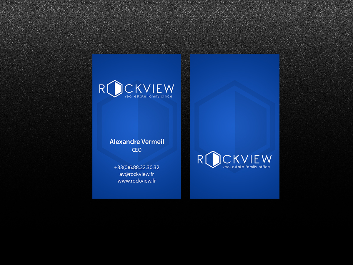 Business Card Design by Creations Box 2015 for ROCKVIEW | Design #12505930