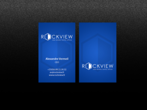 Visitenkarten-Design von Creations Box 2015 für ROCKVIEW | Design: #12505930