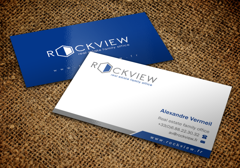 Business Card Design by Brand aid for ROCKVIEW | Design #12497589